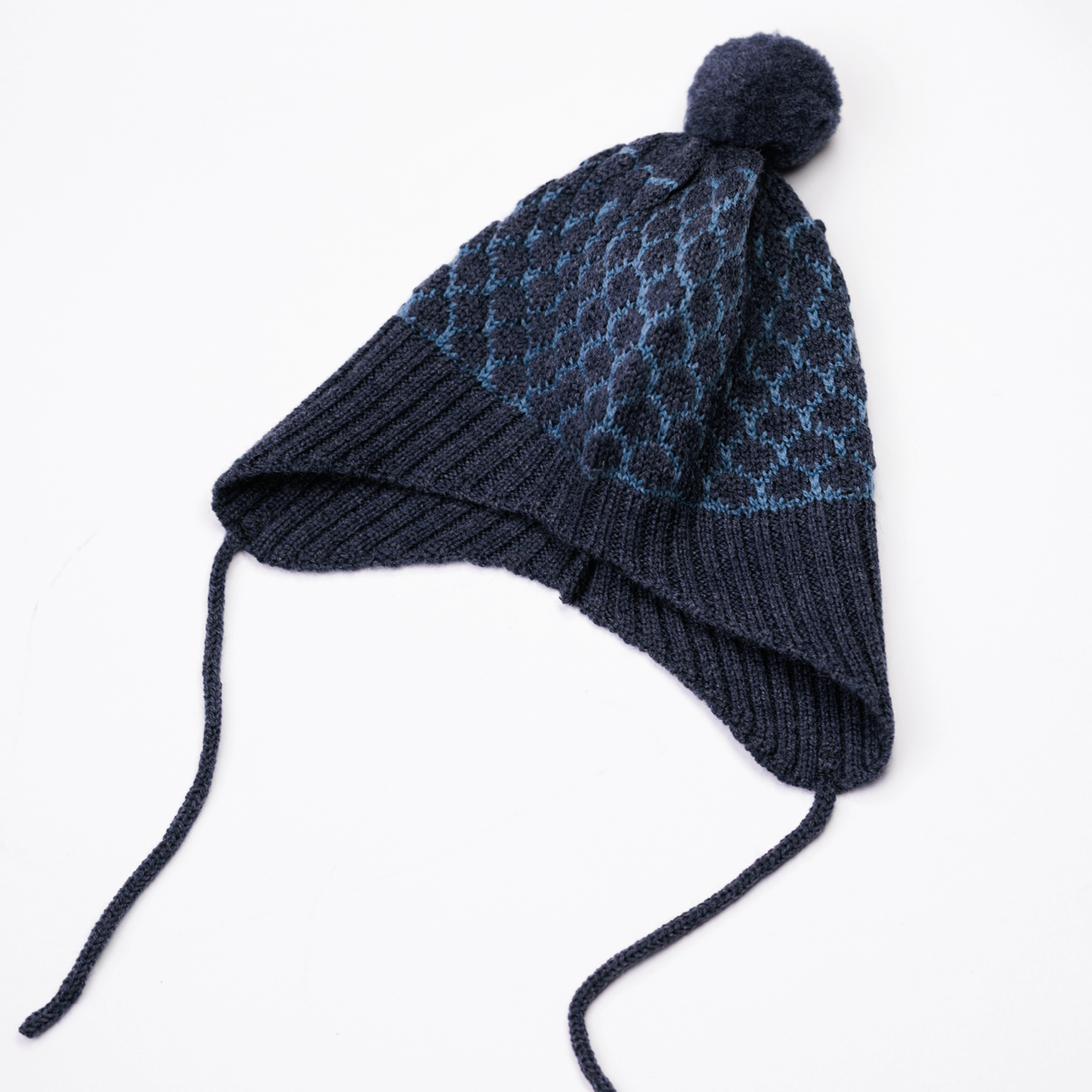 Kos strikket ullue, midnight