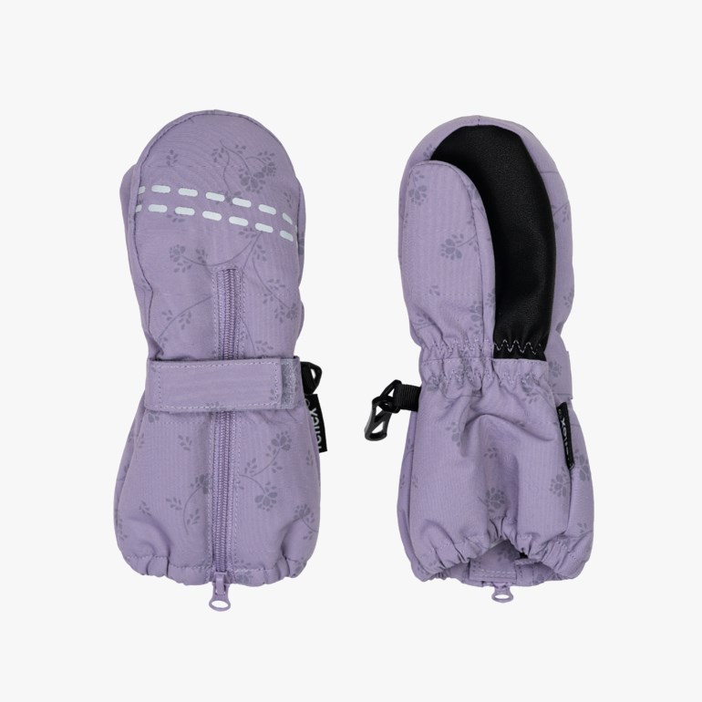 Snøhetta votter med glidelås Lilla - 11040519-Purple-0-1 år - 1