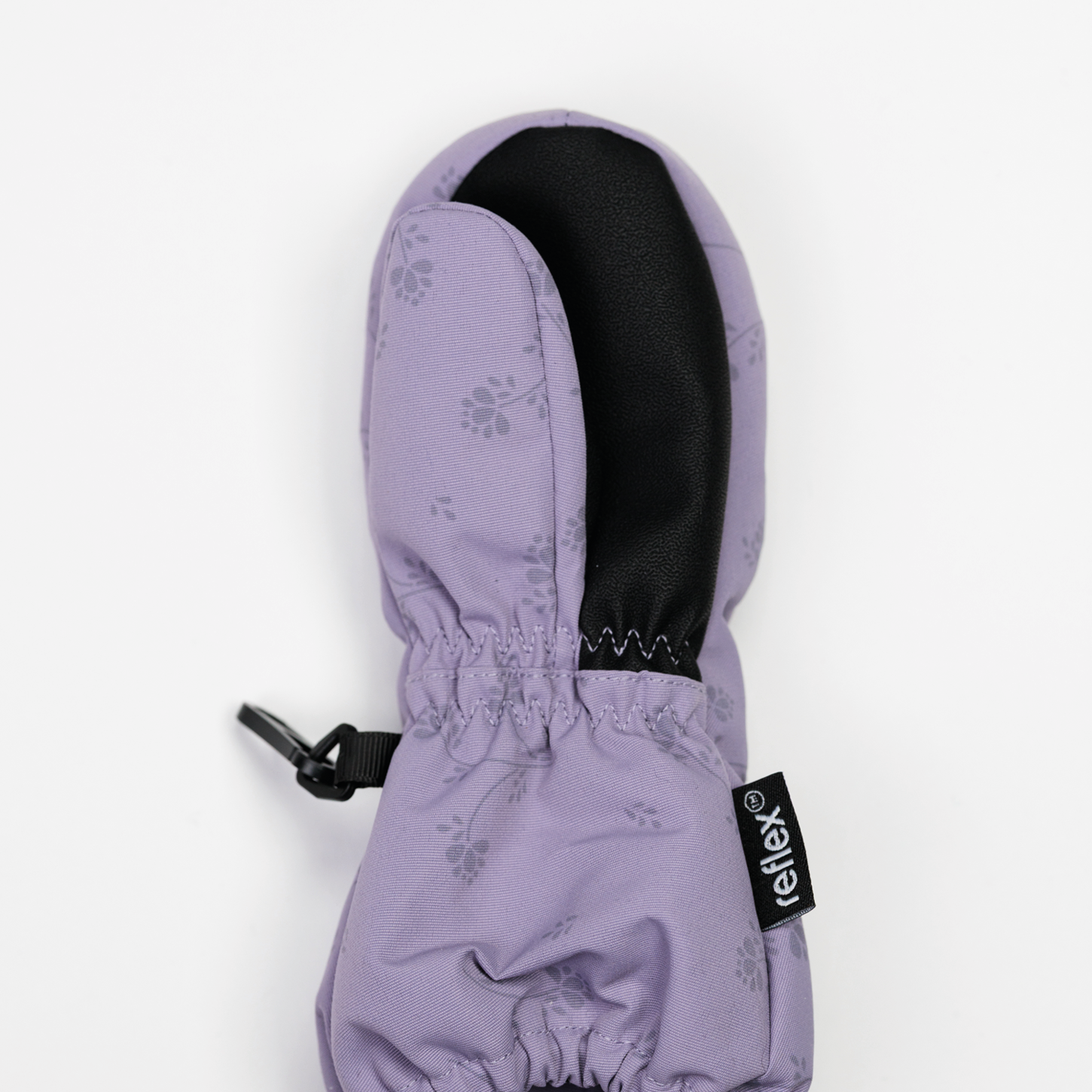Snøhetta votter med glidelås, purple