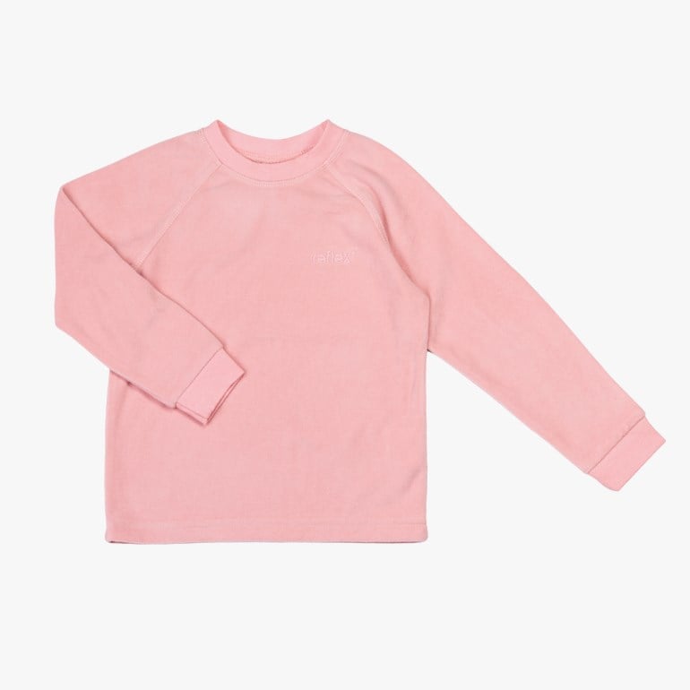 Sirdal fleecegenser Rosa - 11040628-Dusty rose-122-128 cm - 1