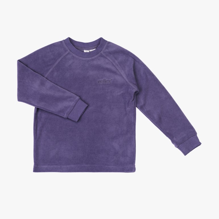Sirdal fleecegenser Lilla - 11040628-Plum-134-140 cm - 1