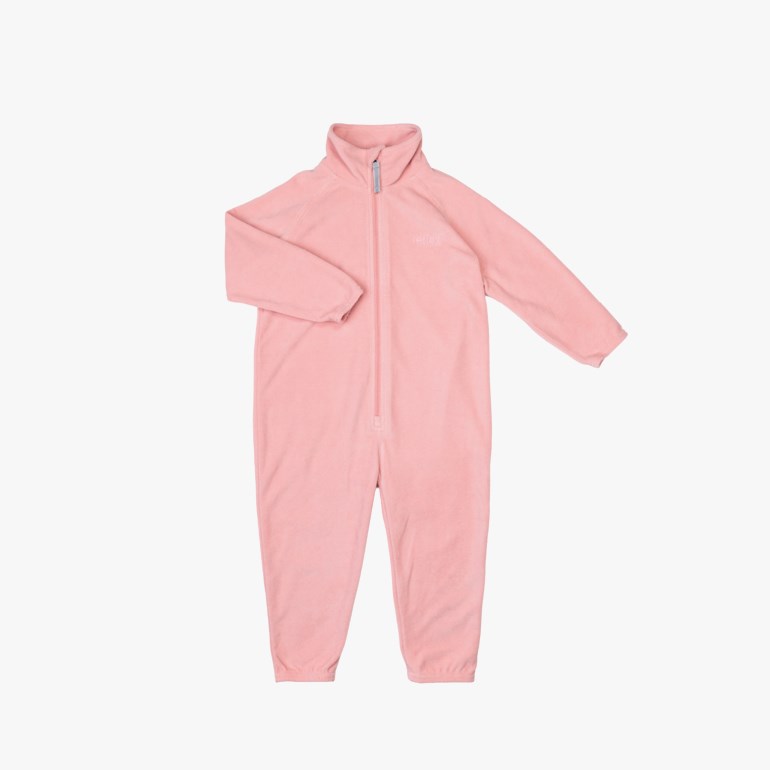 Sirdal fleecedress Rosa - 11040630-Dusty rose-110-116 cm - 1