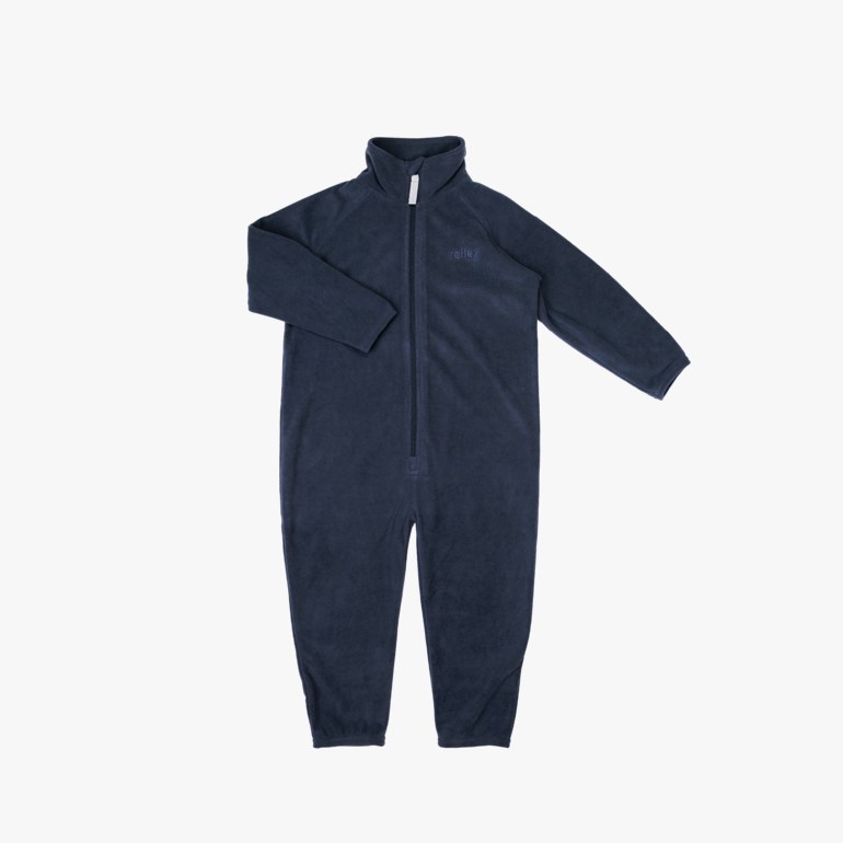Sirdal fleecedress Marine - 11040630-Midnight-110-116 cm - 1