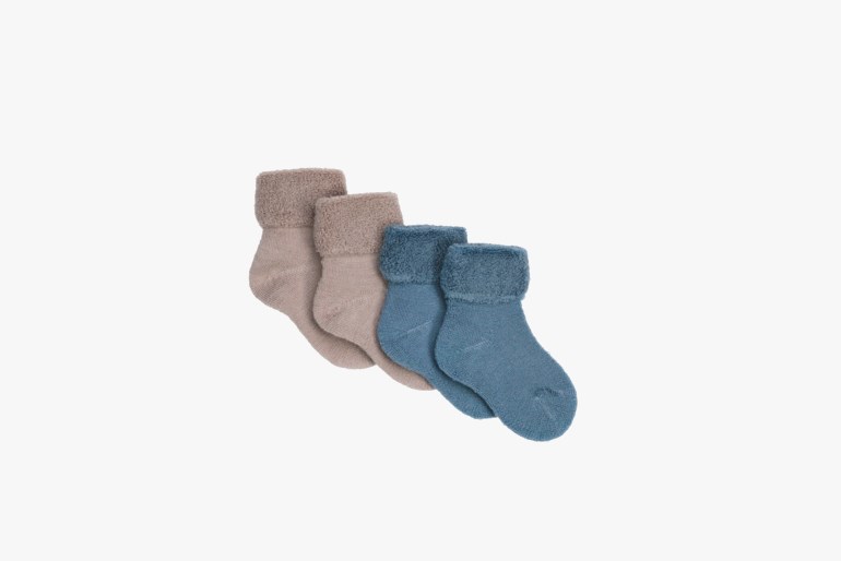 Terry ullsokker 2-pakk Blå - 11040645-Blueberry-13-15 - 1