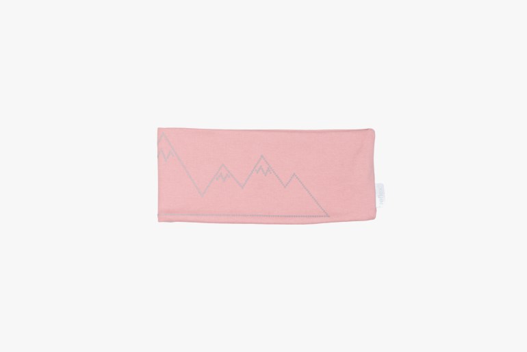 Fløyen pannebånd Rosa - 11040654-Dusty rose-51-53 cm - 1