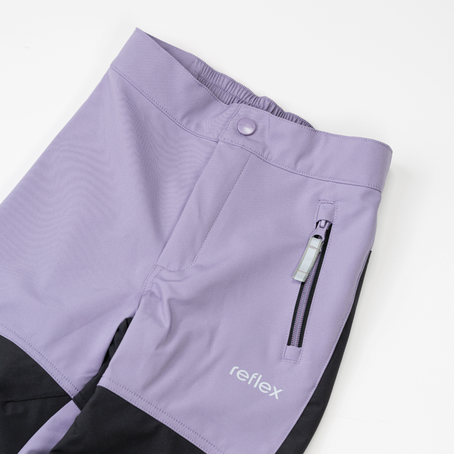 Smøla softshellbukse, purple