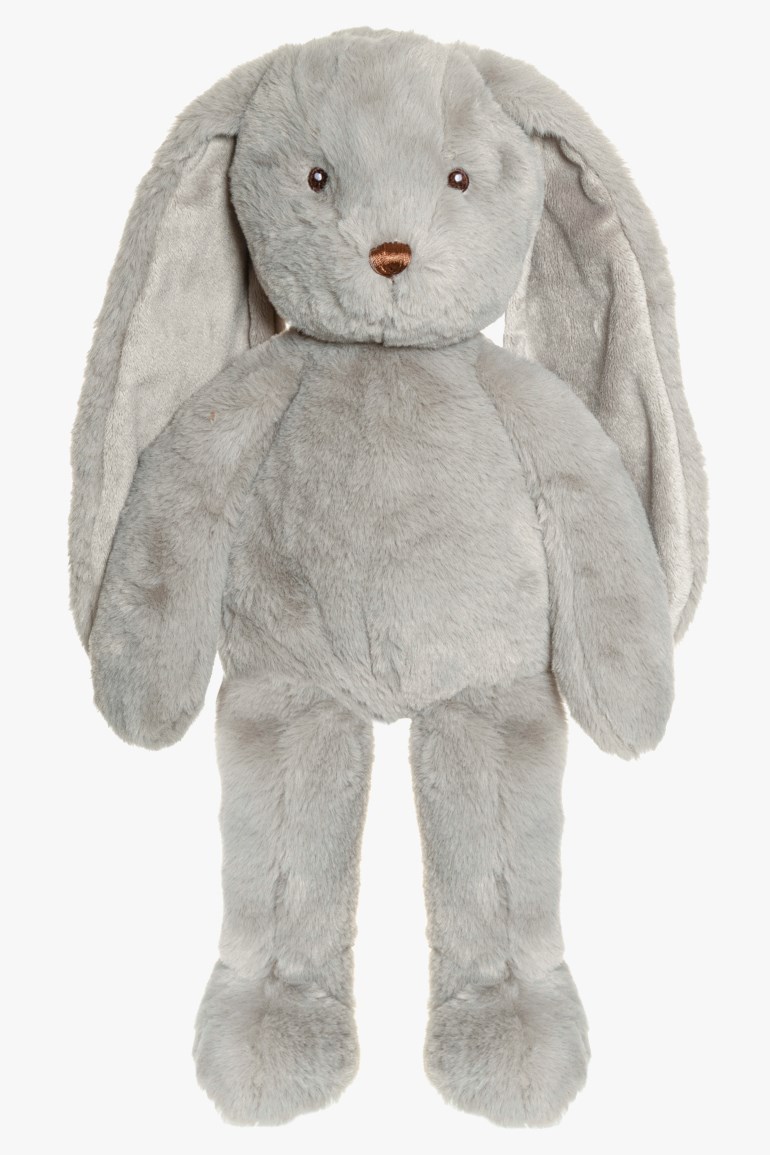 Svea kanin kosebamse Grå - 11040693-LightGrey-45cm - 1