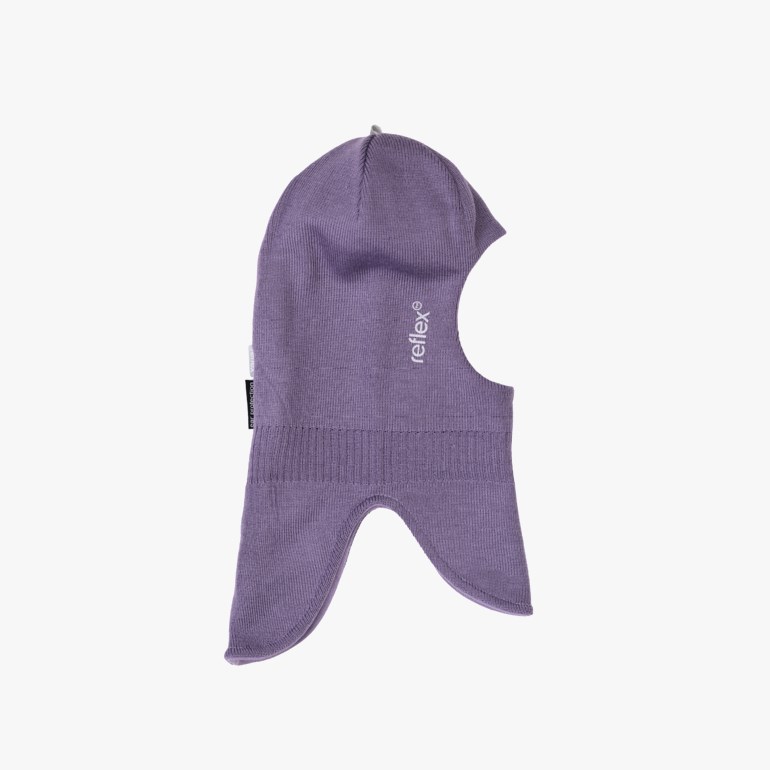 Istind ull balaclava Lilla - 11040714-Purple-43-45 cm - 1