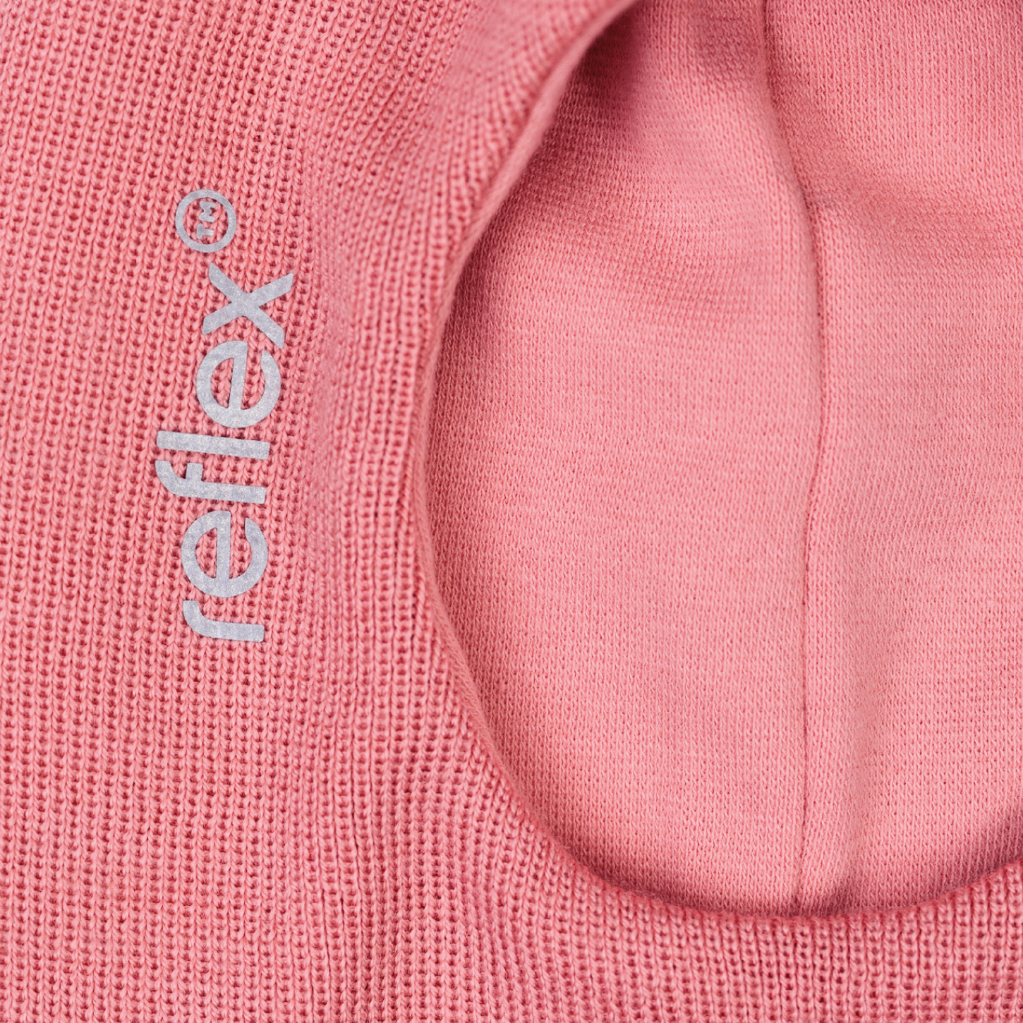 Istind ull balaclava, rose