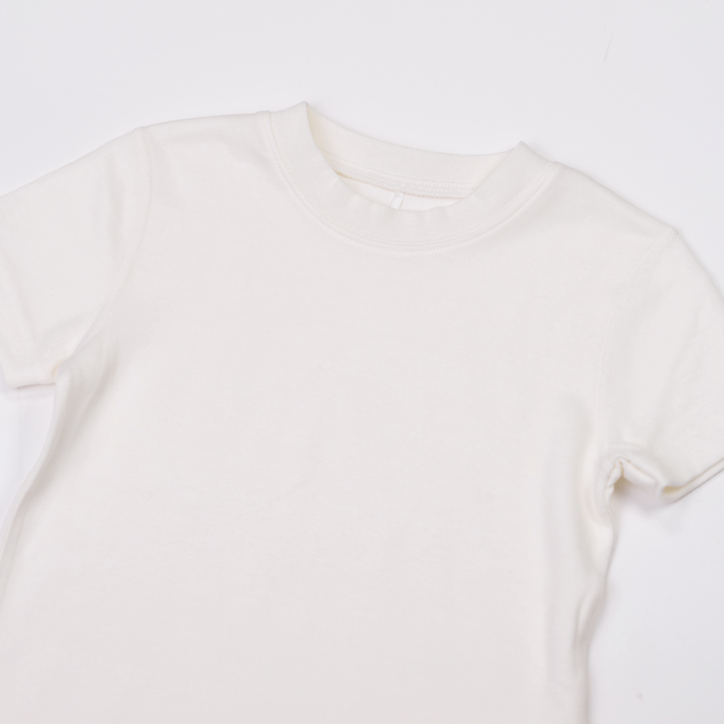 Bris merinoull/bambus t-skjorte, offwhite