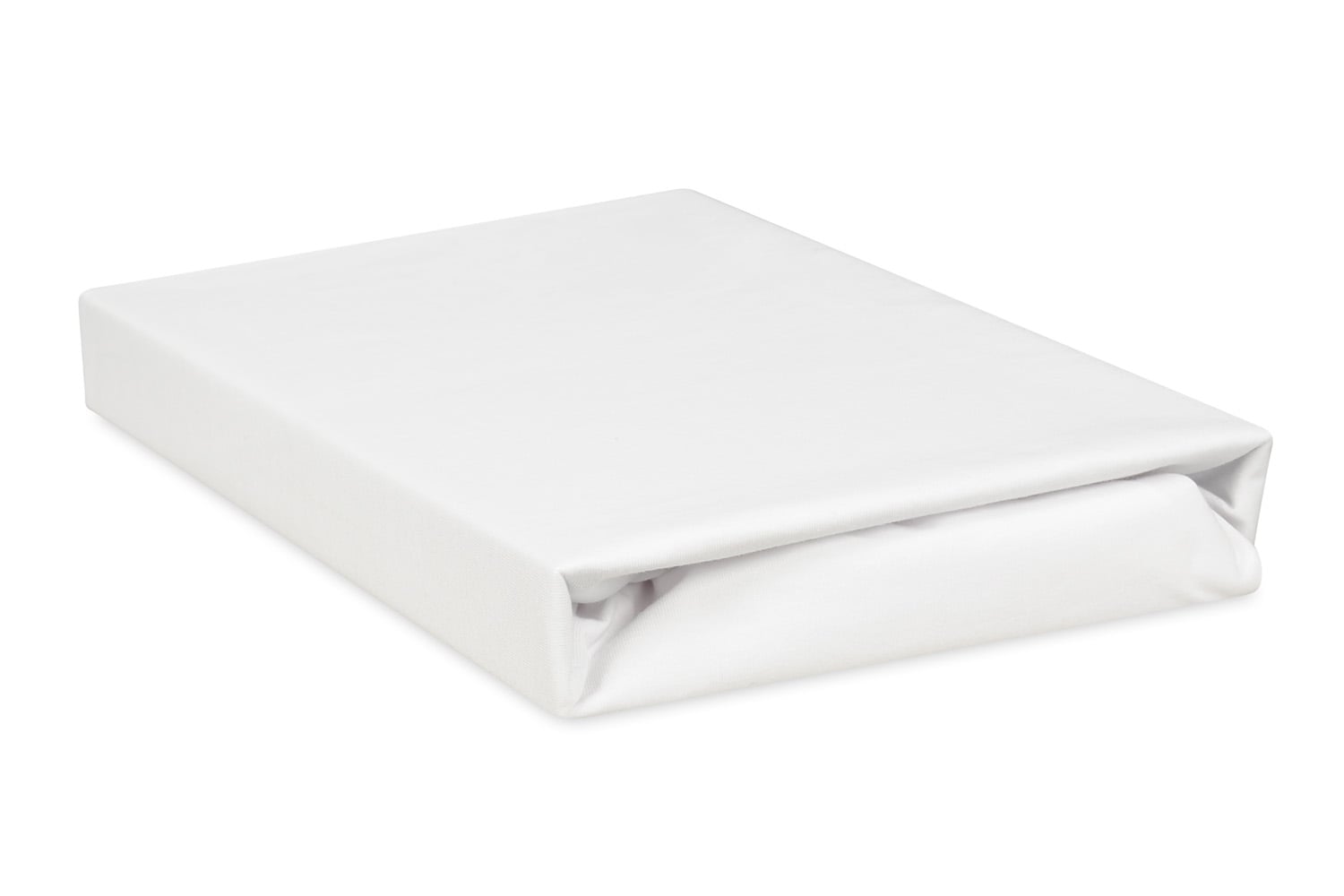 Vanntett og pustende stretchlaken, white