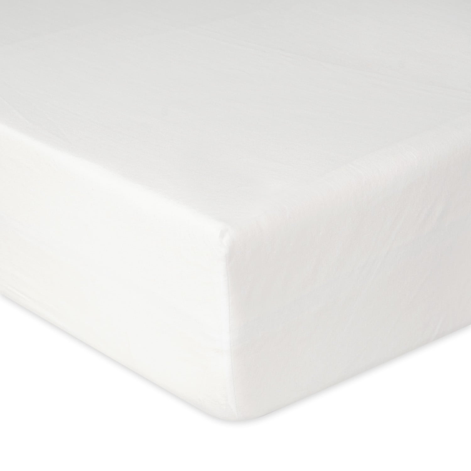 Vanntett og pustende stretchlaken, white