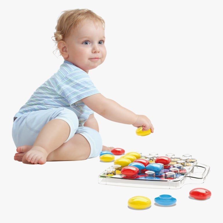 Quercetti FantaColor Baby – Stiftmosaikk startsett (33 deler) Multiple - 11040838-multiple-One Size - 1