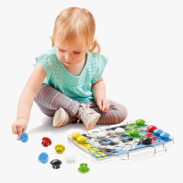 Quercetti FantaColor Junior – Stiftmosaikk for kreativ lek (49 deler) Multiple - 11040839-multiple-One Size - 1