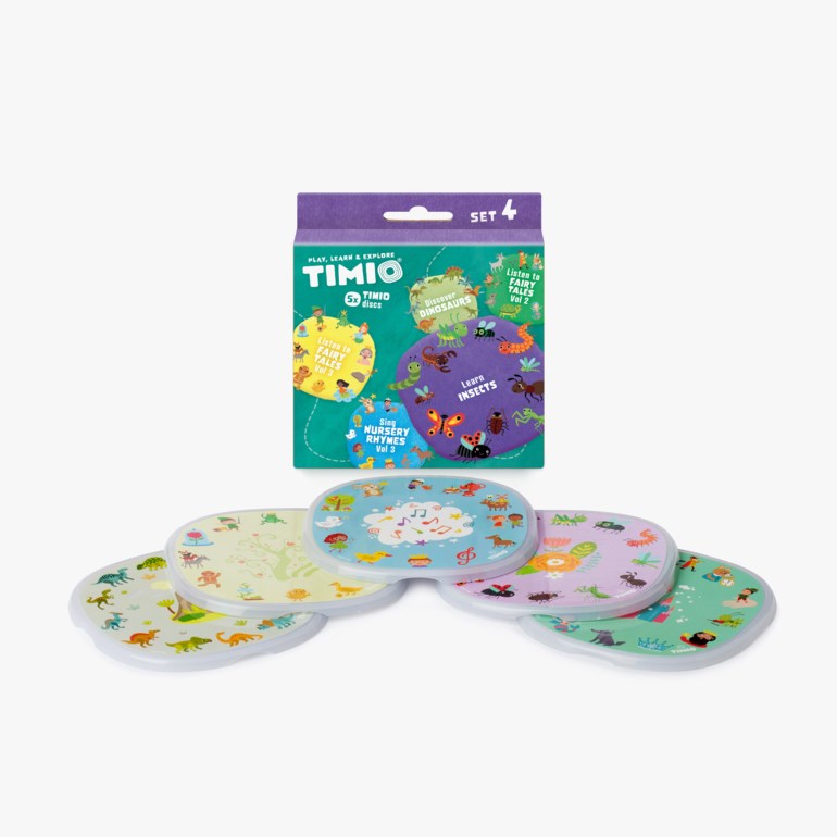 TIMIO Disc Sett 4 Multiple - 11040845-multiple-One Size - 1