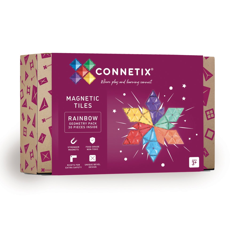 Geometry Pack - magnetsett 30 deler, multiple