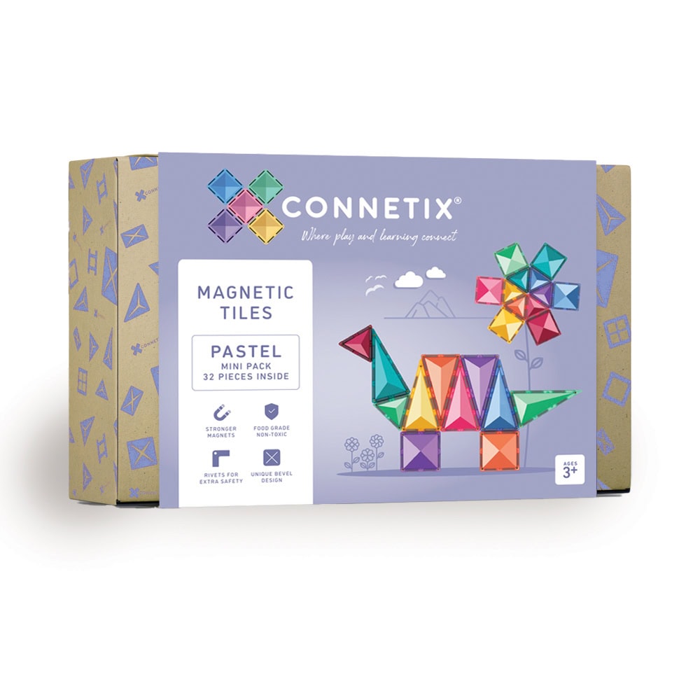 Mini Pack - magnetsett 32 deler - pastel