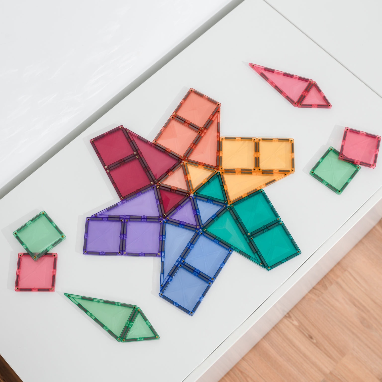 Mini Pack - magnetsett 32 deler - pastel, multiple