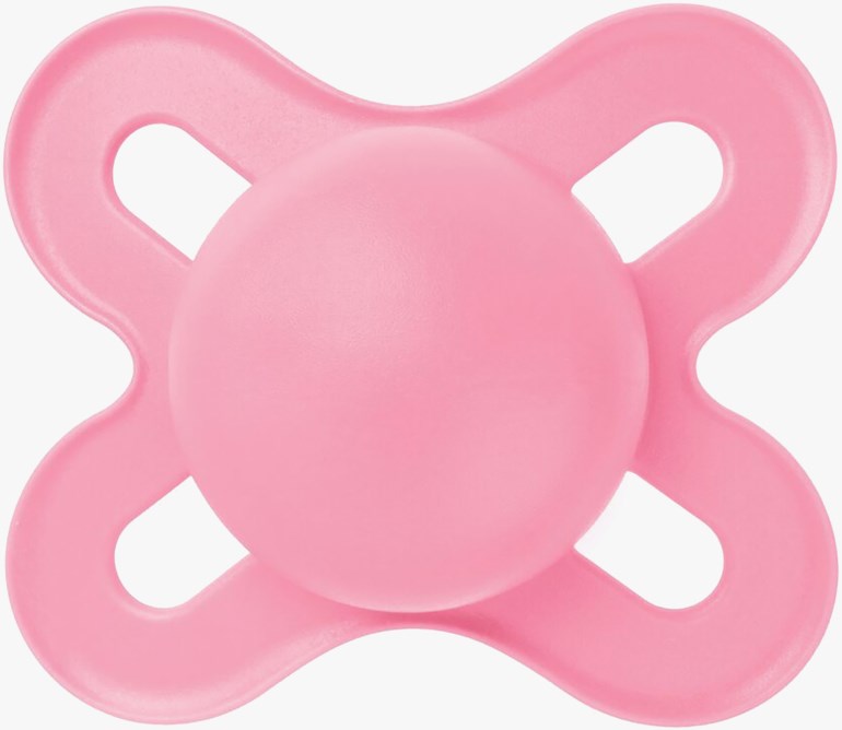 MAM smokk Start, silikon 0–2 mnd, 2-pk Rosa - 11040859-Pink-0-6mth - 1