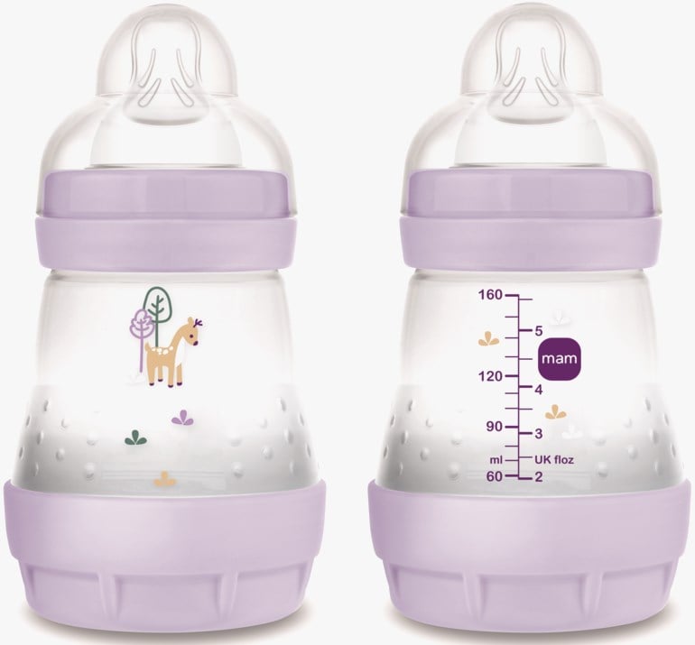 MAM tåteflaske Easy Start Anti-Colic, selvsteriliserende Rosa - 11040865-Pink-160ml - 1