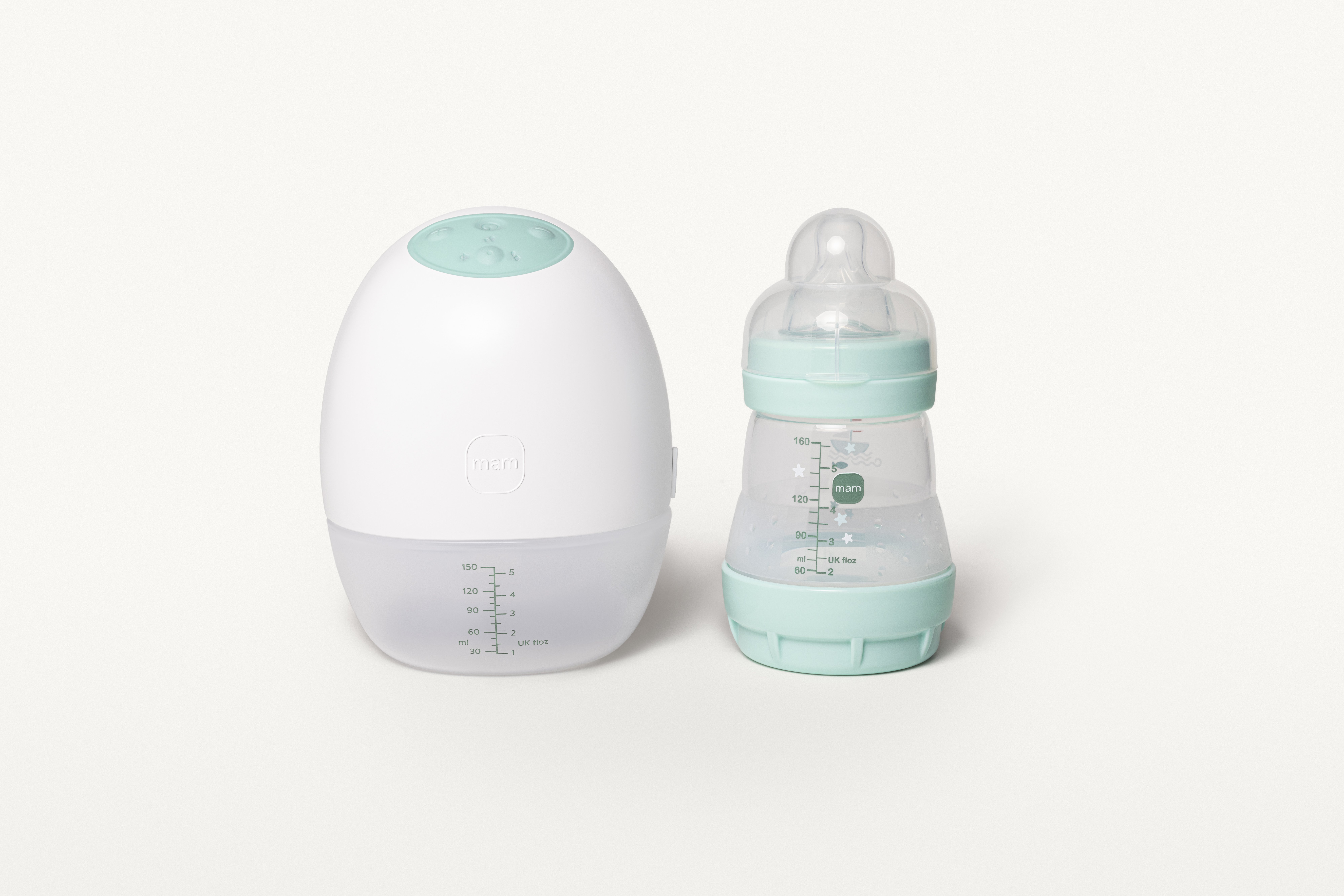 MAM Move Wearable Single Brystpumpe, White