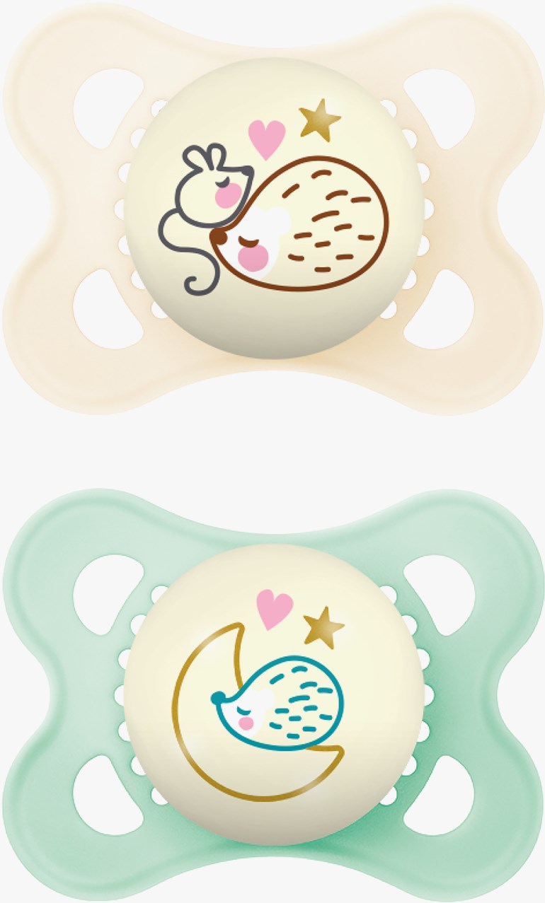 MAM smokk Night, silikon 0–6 mnd Natur - 11040882-Nature-0-6mth - 1