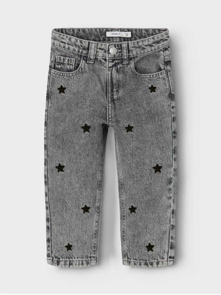 Bella baggy jeans Grå - undefined - 1