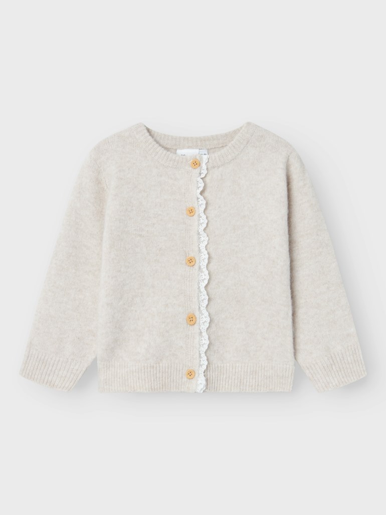 Rikimmi strikket cardigan Beige - undefined - 1