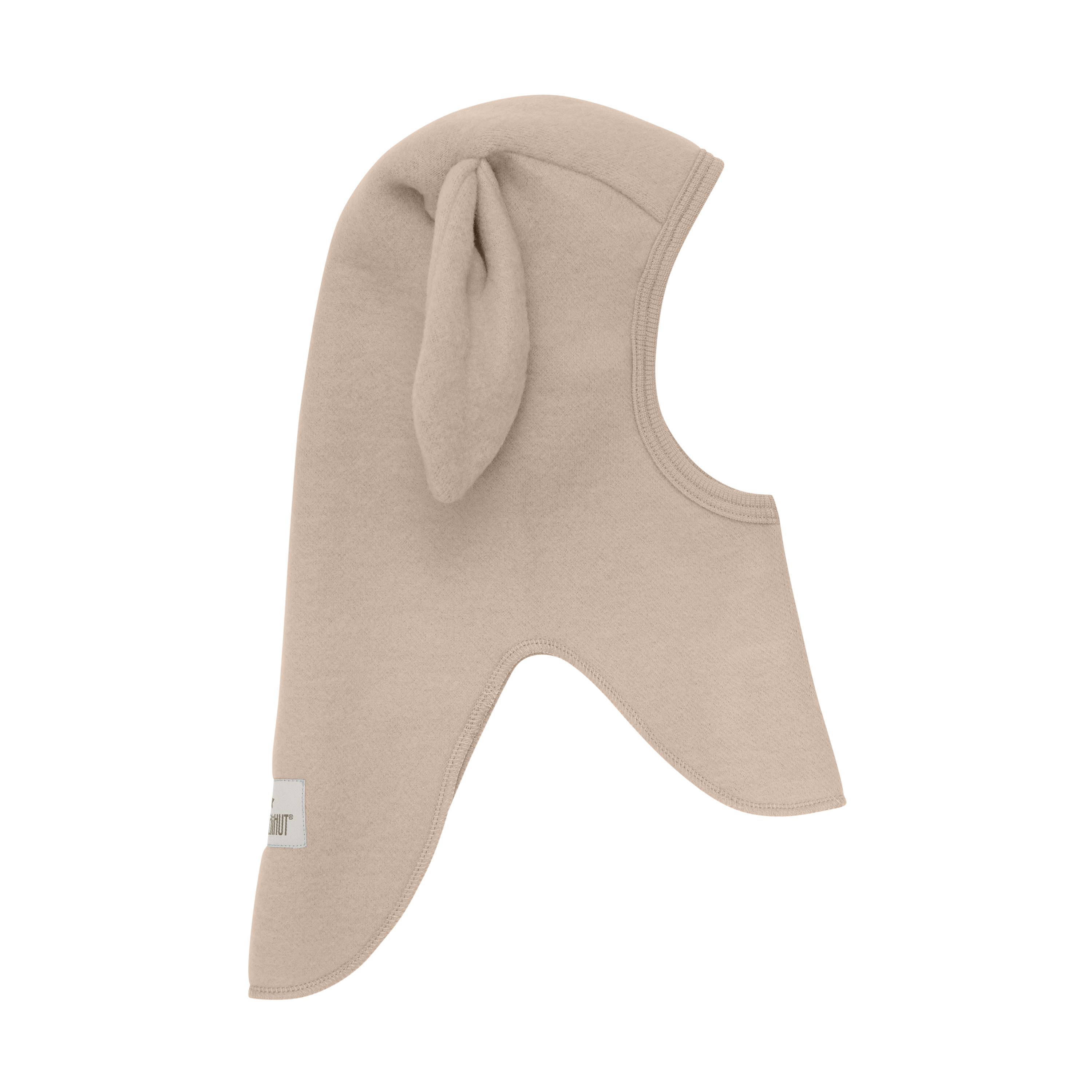 Huttelihut ull/fleece balaclava, mahoganyrose
