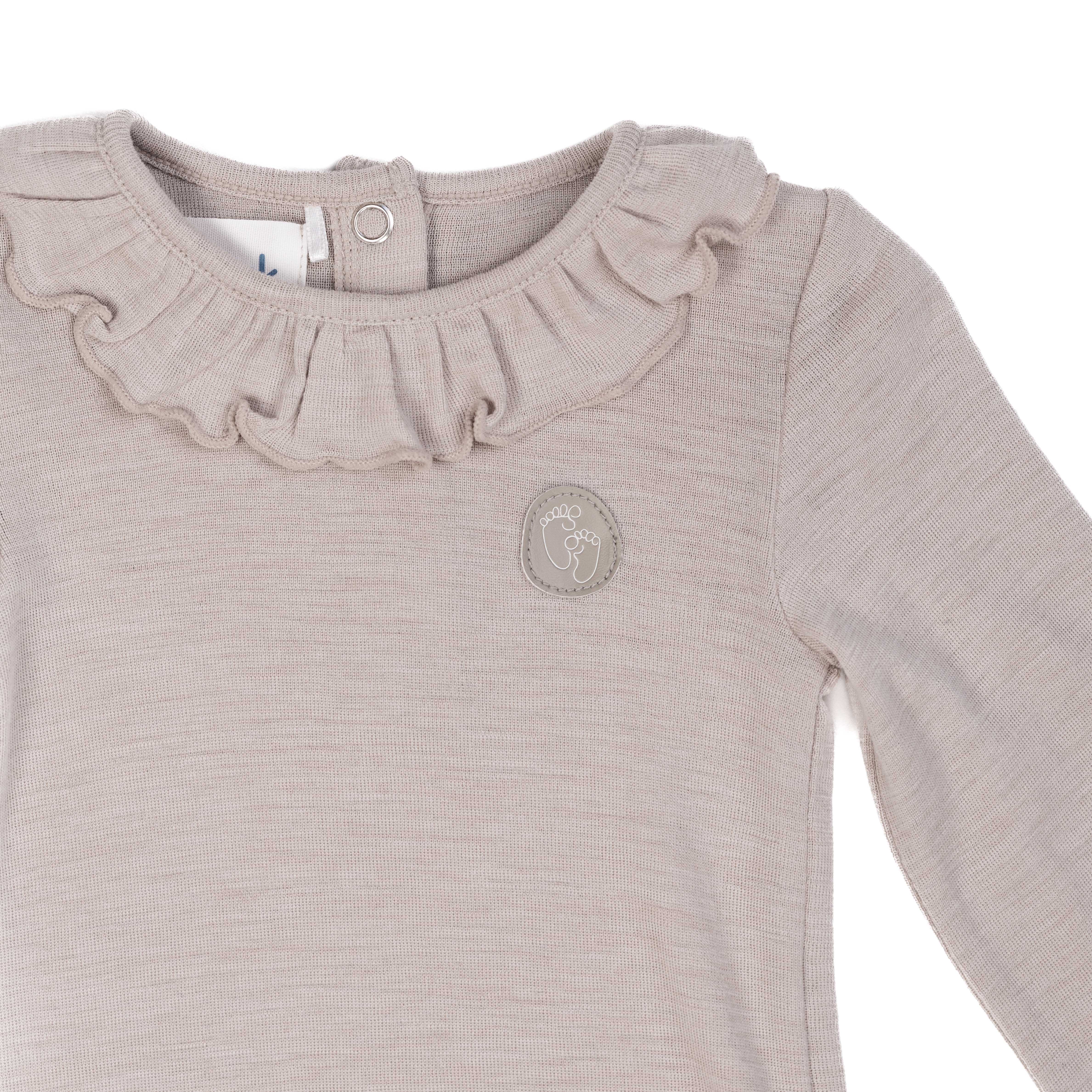 Body ull/silke, sand