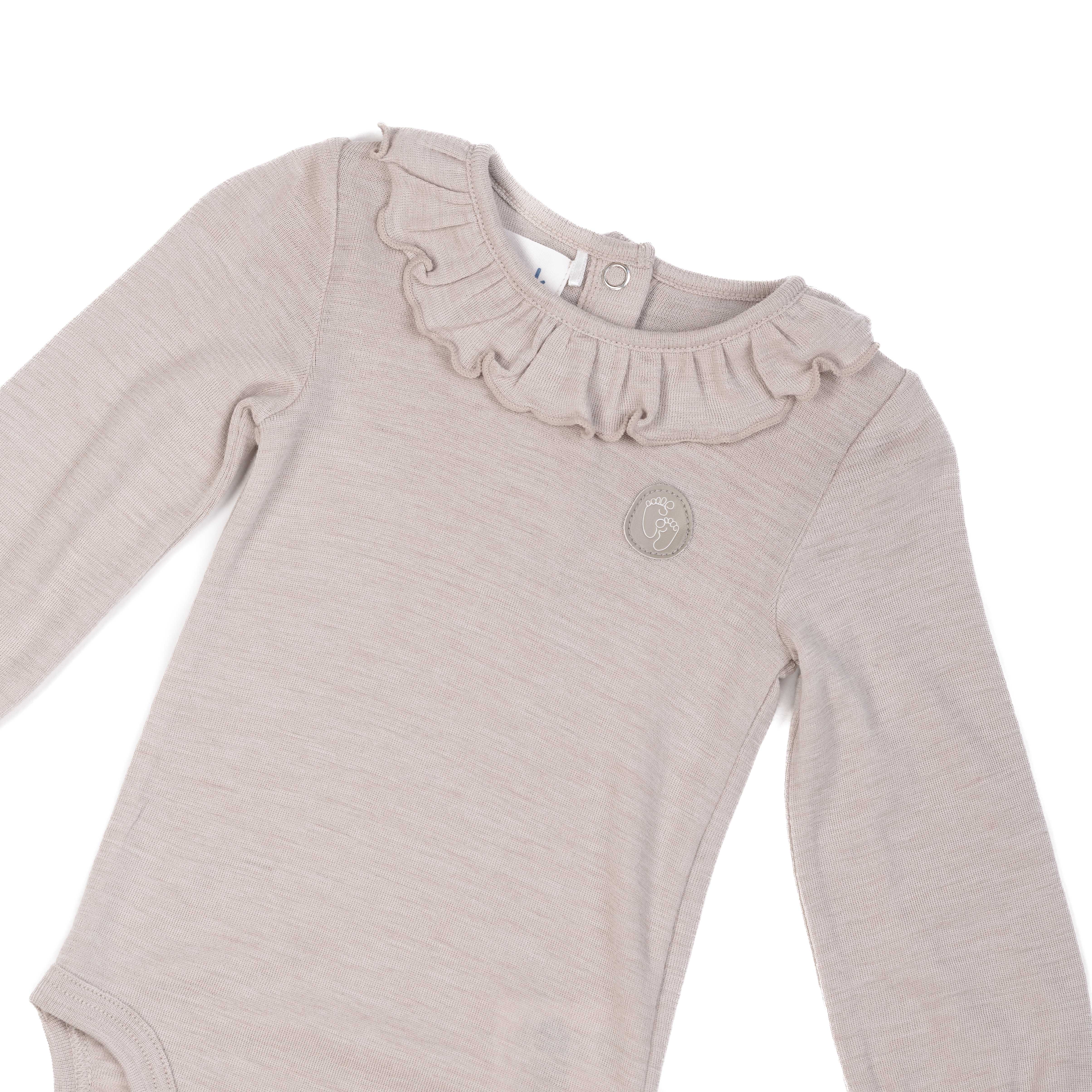 Body ull/silke, sand