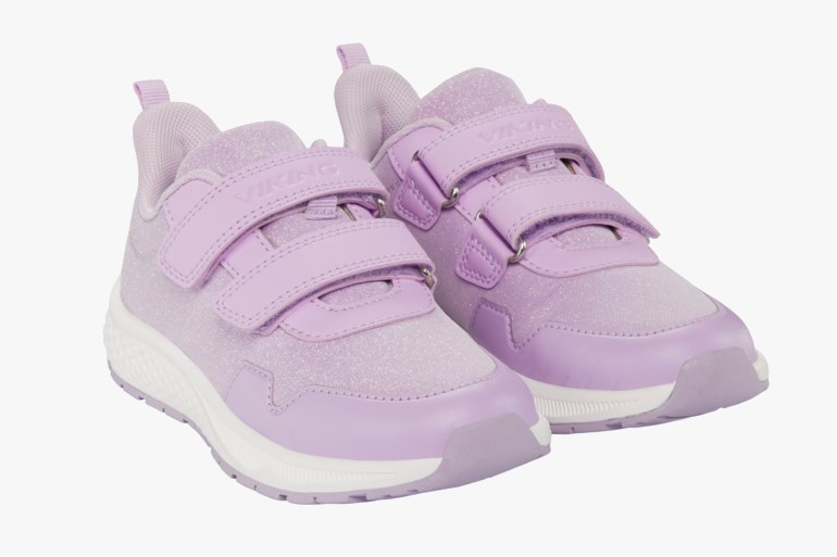 Bouncy glitter joggesko 2V Lilla - 11041072-Lilac-22 - 1