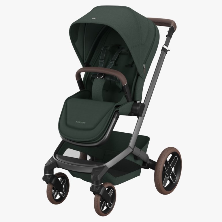 Maxi-Cosi Fame barnevogn Grønn - 11041075-TwillicGre-4wheel - 1
