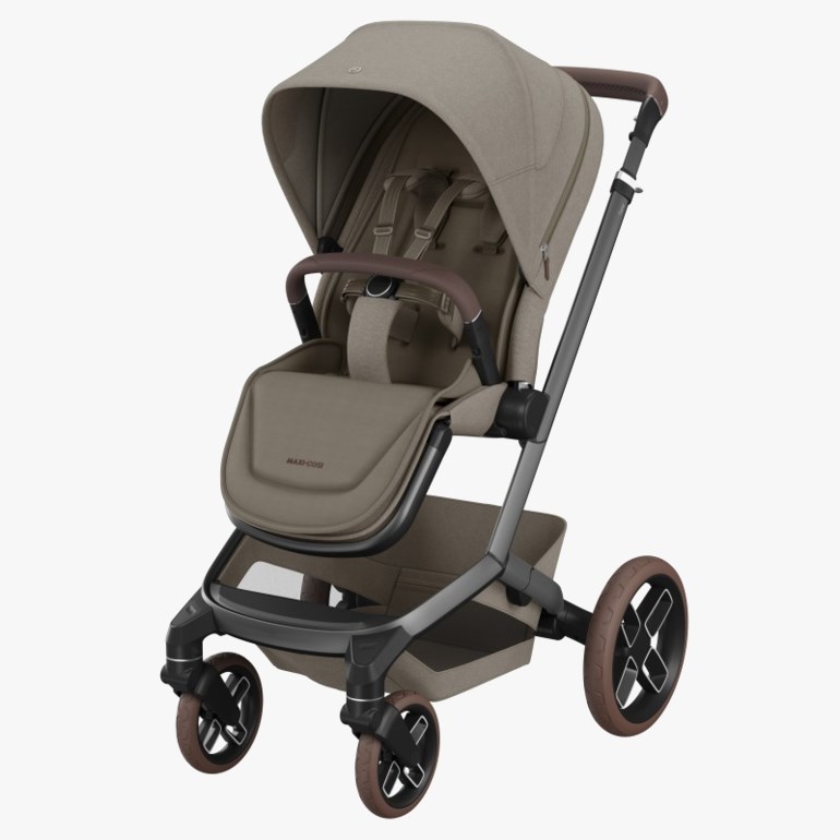 Maxi-Cosi Fame barnevogn Brun - 11041075-TwillicTru-4wheel - 1