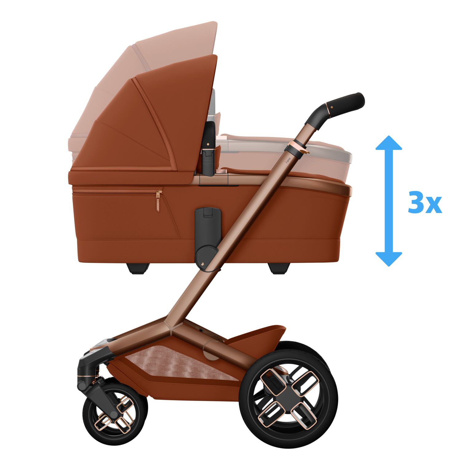 Maxi-Cosi Fame liggedel, copperterra