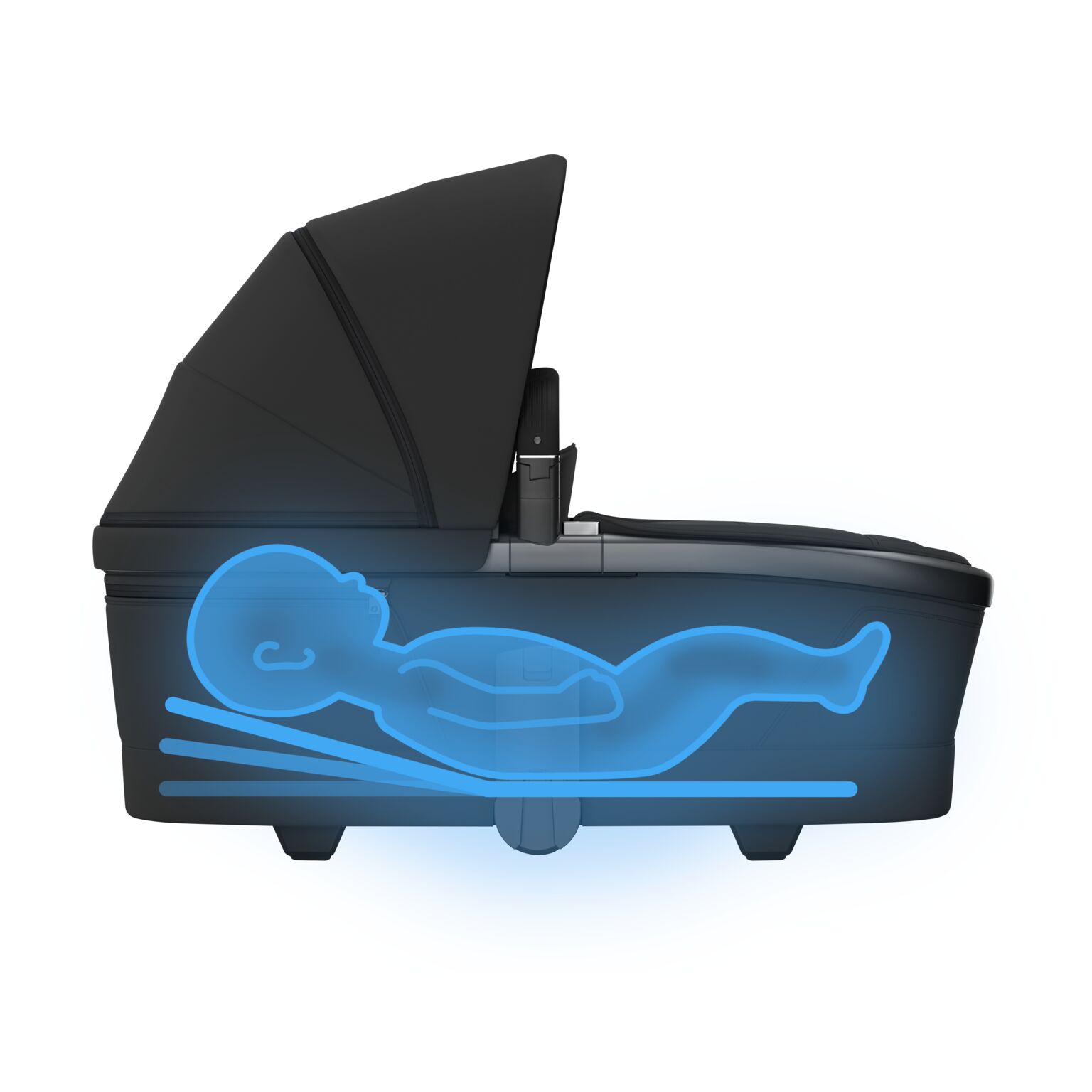 Maxi-Cosi Fame liggedel, onyxblack