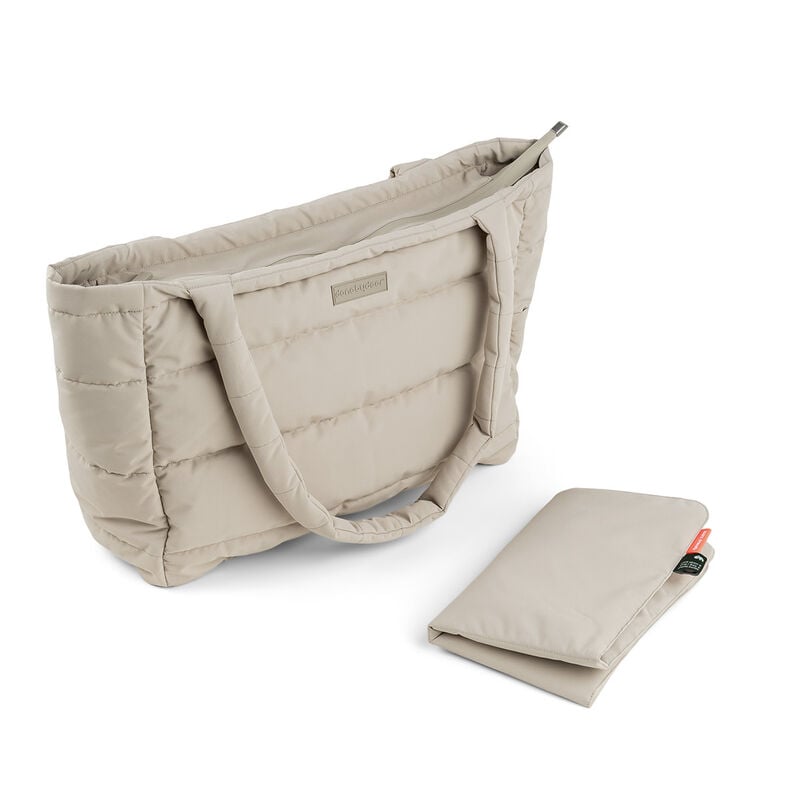 Done By Deer Quiltet Tote Stelleveske, Sandbrun