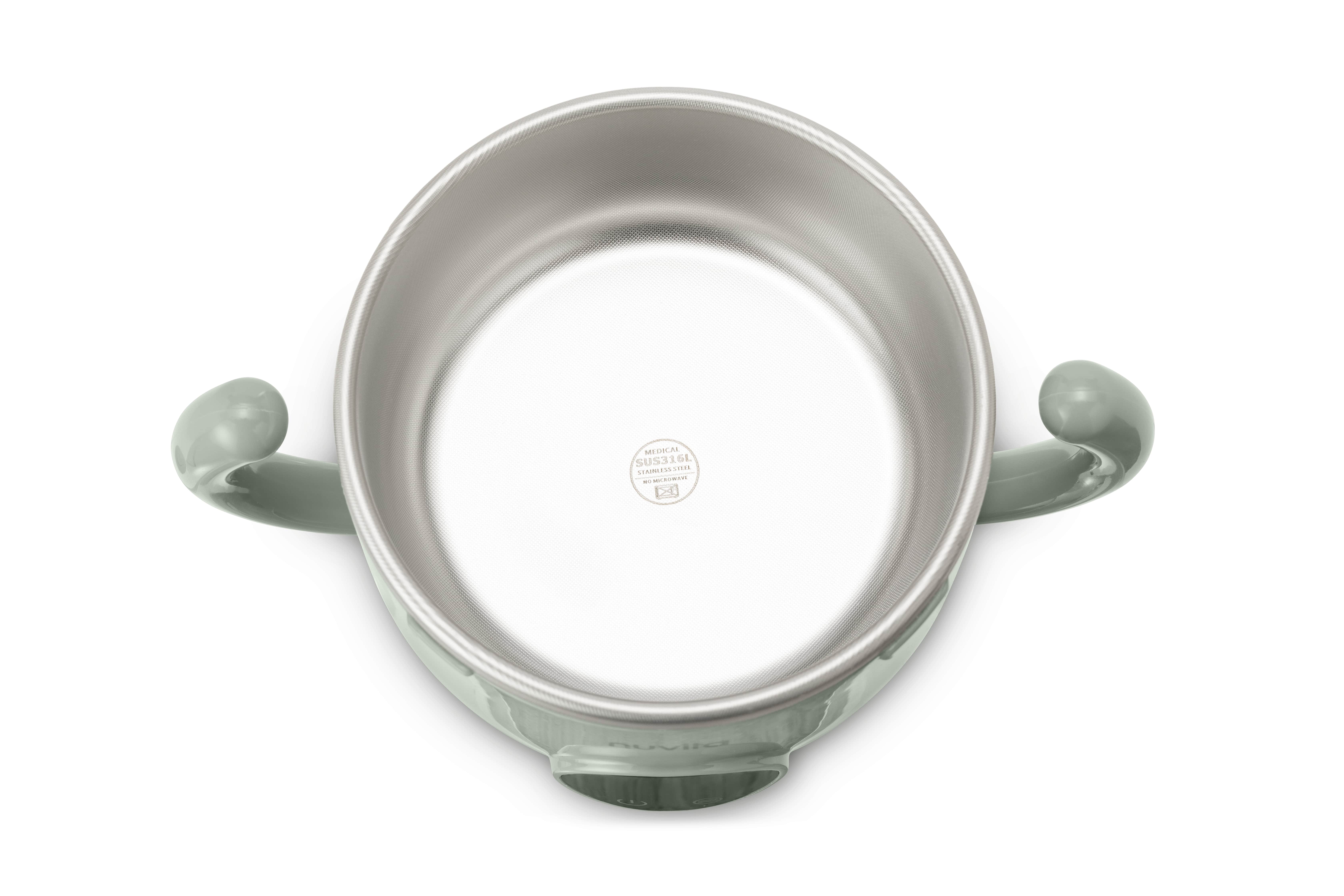 Pappa'n'Go Portabel matvarmer, sagegreen