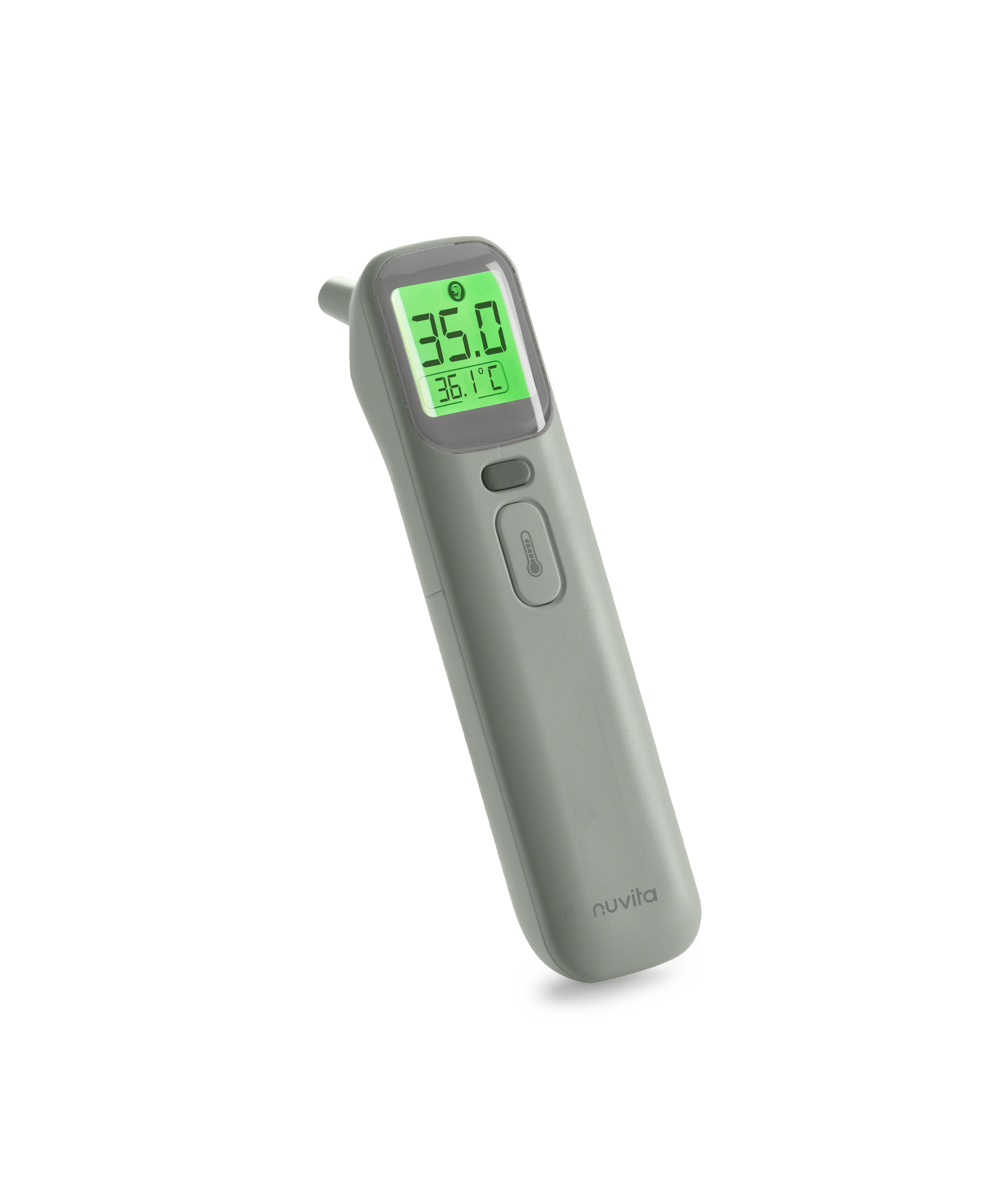 Digitalt panne- og øretermometer, white