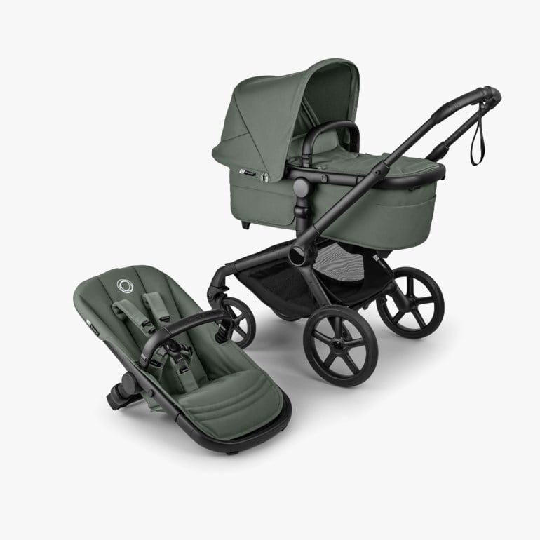 Bugaboo Fox 5 Renew komplett Grønn - 11041276-forestgree-4wheel - 1