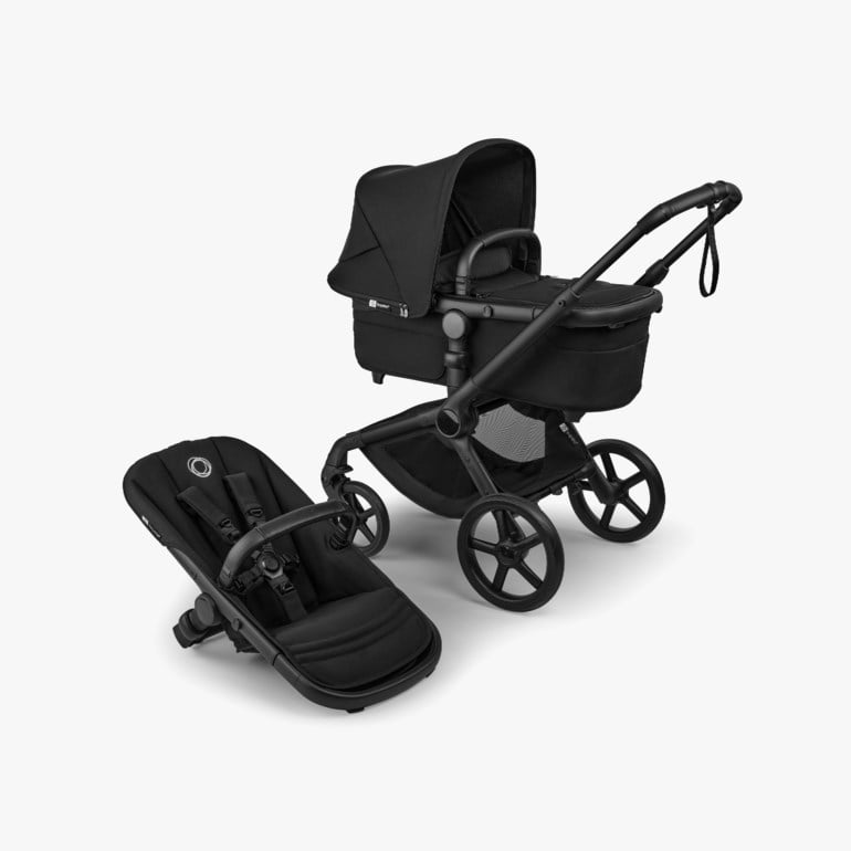 Bugaboo Fox 5 Renew komplett Sort - 11041276-HeritagBlk-4wheel - 1