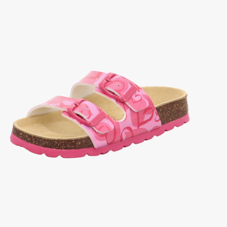 Superfit Korksandal m/spenne Rosa - 11041366-Pink-24 - 1