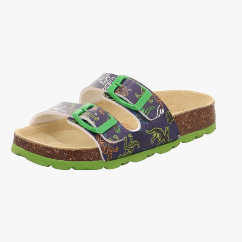 Superfit Korksandal m/spenne Blå - 11041366-Blue-24 - 1