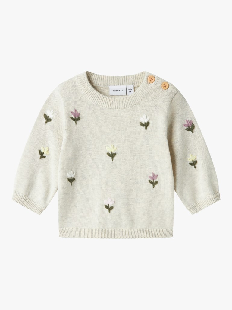 Faflow genser Hvit - undefined - 1