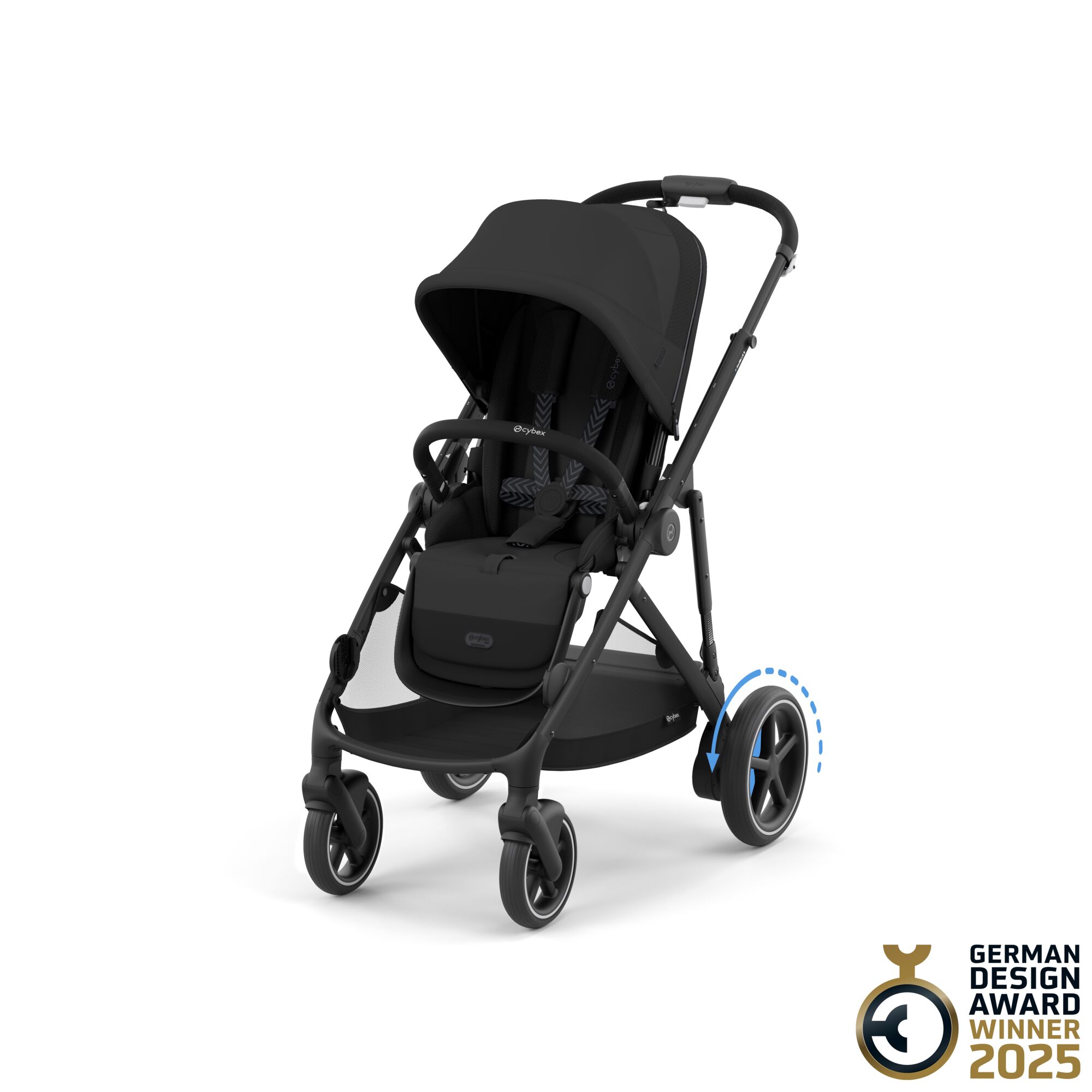 e-Gazelle S Gold Line barnevogn – elektrisk
