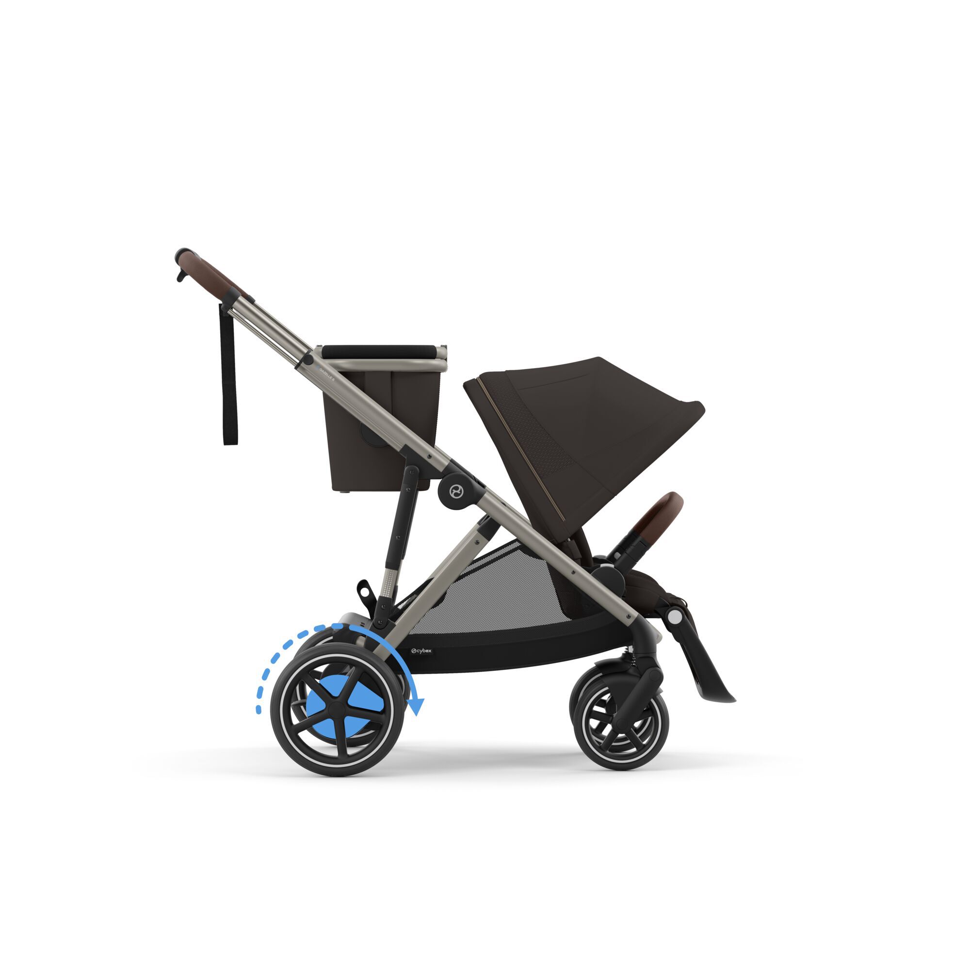 Cybex e-Gazelle S Sportsvogn Chocolate Brown