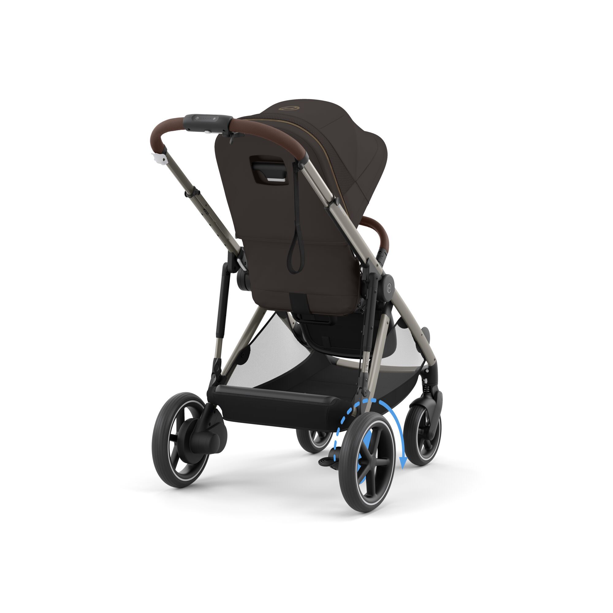 Cybex e-Gazelle S Sportsvogn Chocolate Brown