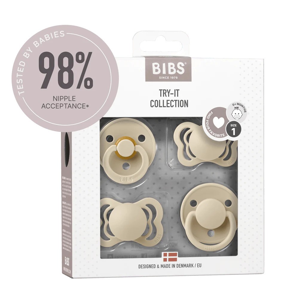 Try-It Collection smokker 4-pakk – ulike former og materialer