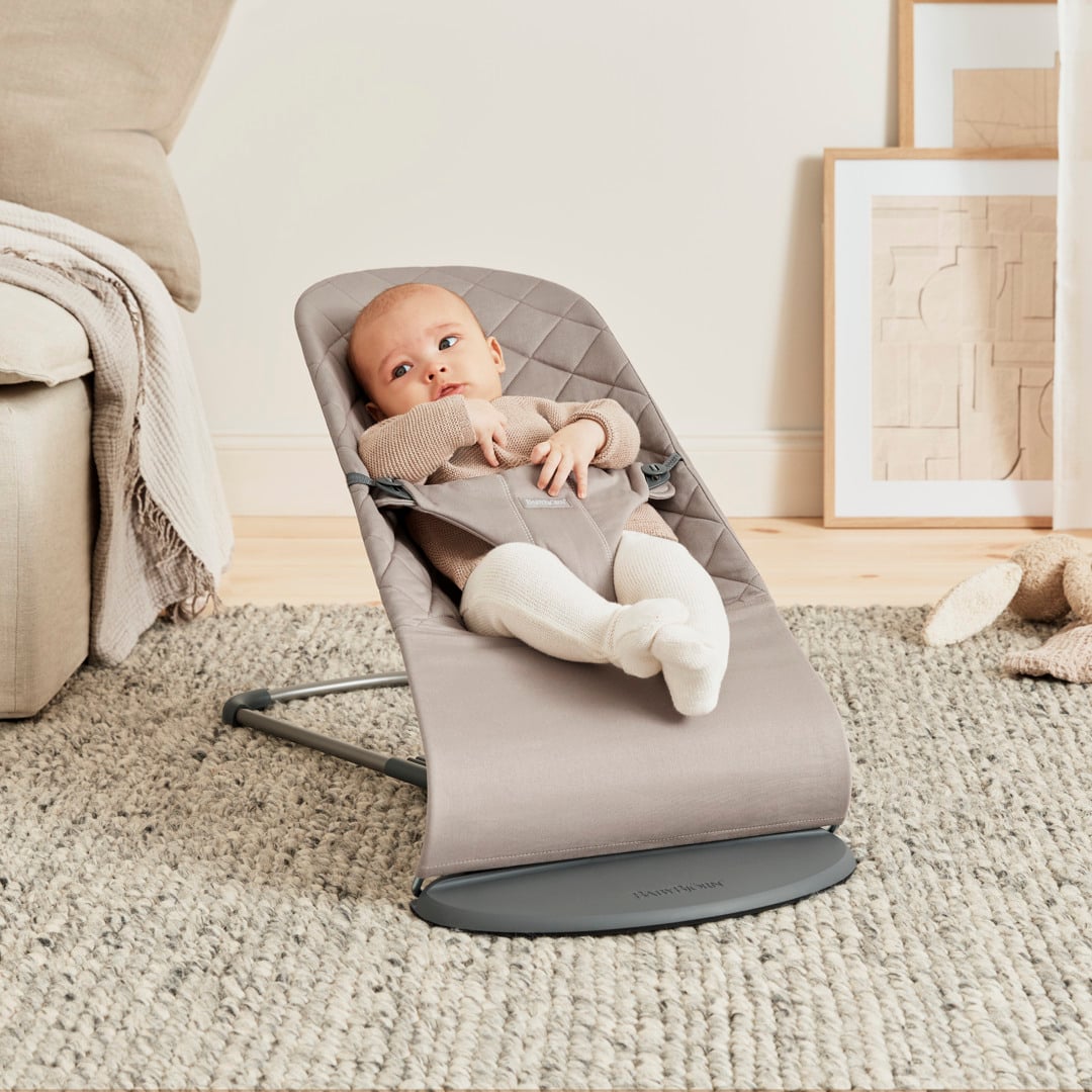 BabyBjörn Vippestol Bliss, sandgrey