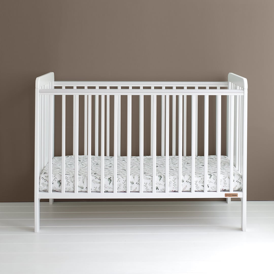 Sprinkelseng med dropside Himmelstjerne, white